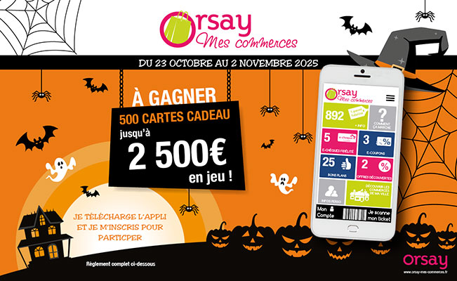 Orsay - Jeu Halloween