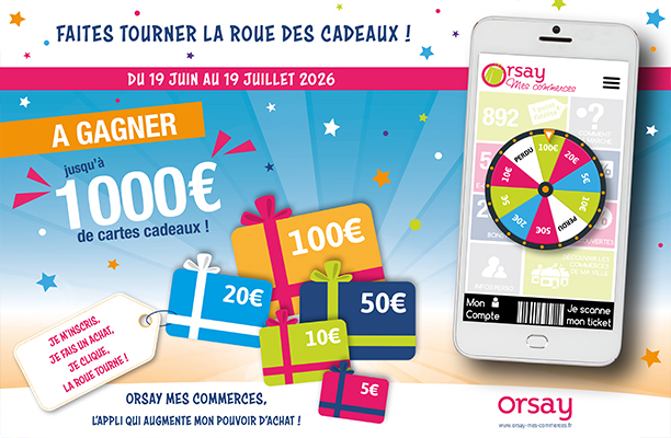 Orsay - Roue des cadeaux